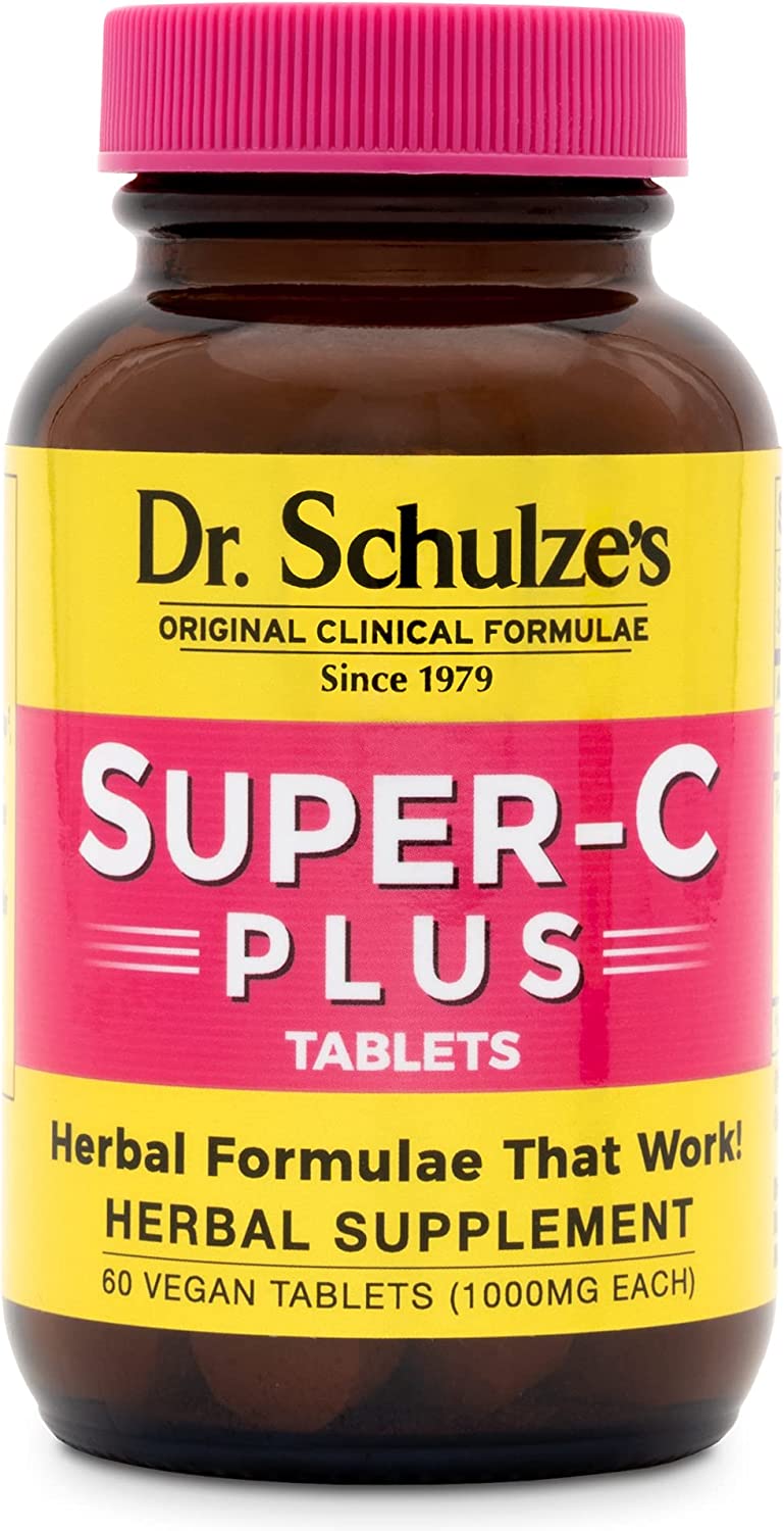 Dr. Schulze’s Super-C Plus Supplement - 60 Tablets-4