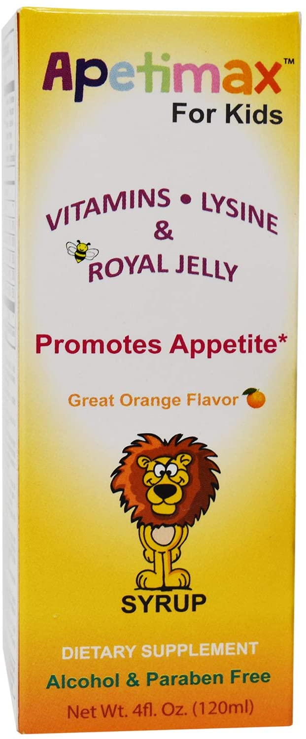 Apetimax Vitamins Lysine Royal Jelly - 120 ml-0