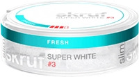 Skruf Super White Slim Fresh Strong #3 - 1 Roll
