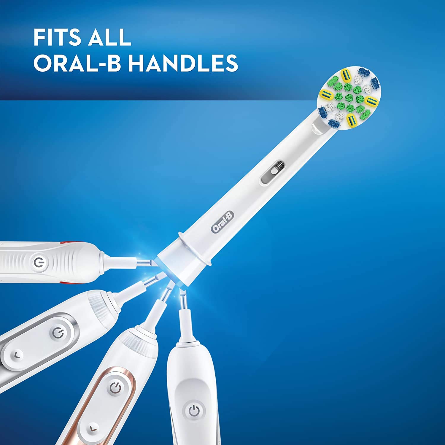 Oral-B FlossAction Toothbrush Refill Brush Heads - 5 Adet-4