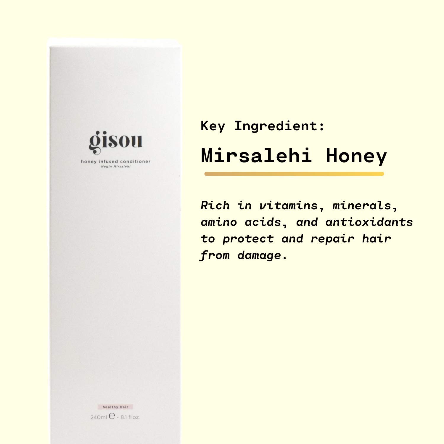 Gisou Honey Infused Hair Conditioner - 240 ml-2