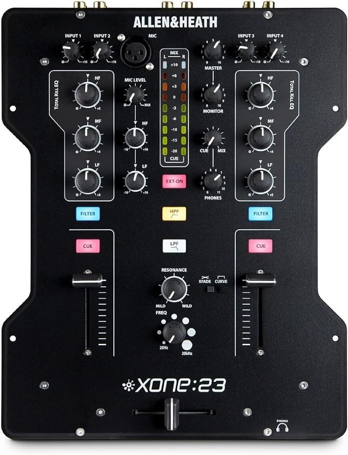Allen & Heath XONE:23 2-Plus-2 Channel DJ Mixer-1