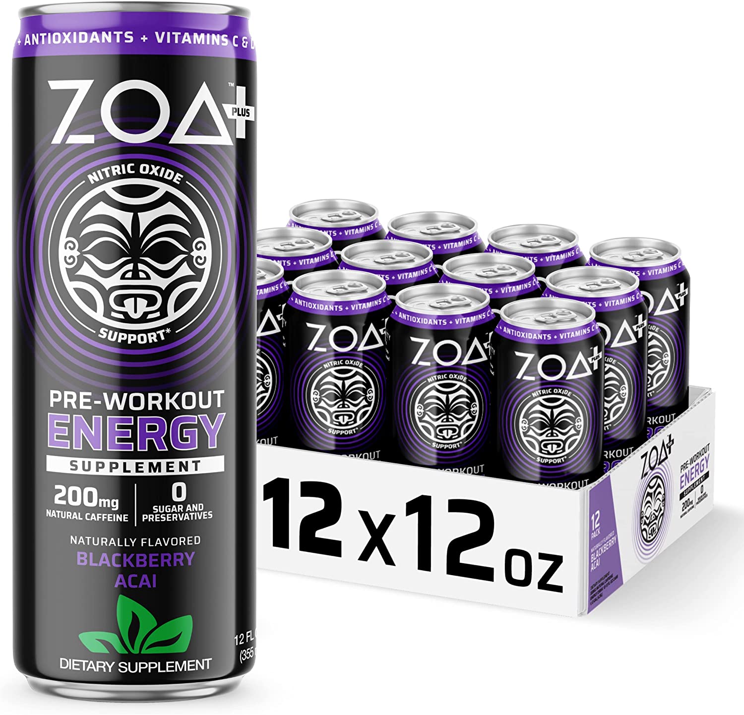 Zoa Pre Workout Energy - 12 Pack-2