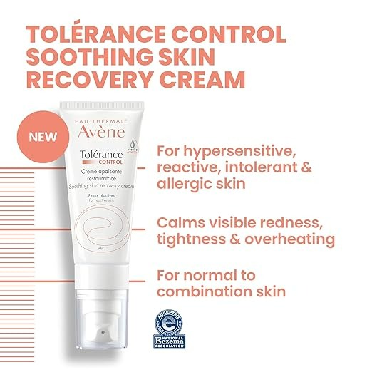Eau Thermale Avene Tolerance Control Soothing Skin Recovery Cream - 1.3 Fl Oz-1