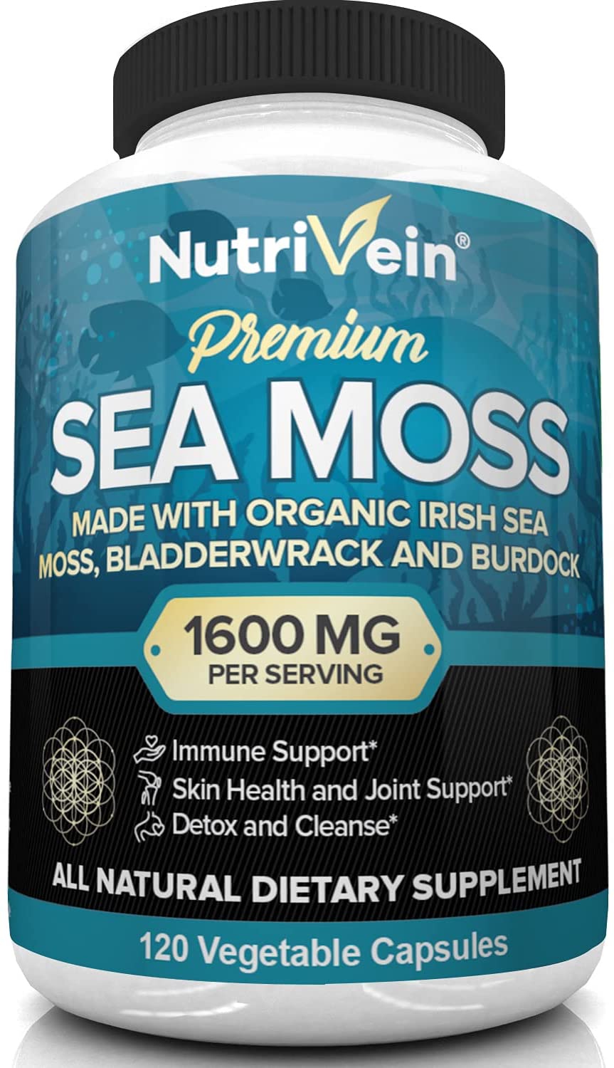 Nutrivein Sea Moss - 120 Tablet-0