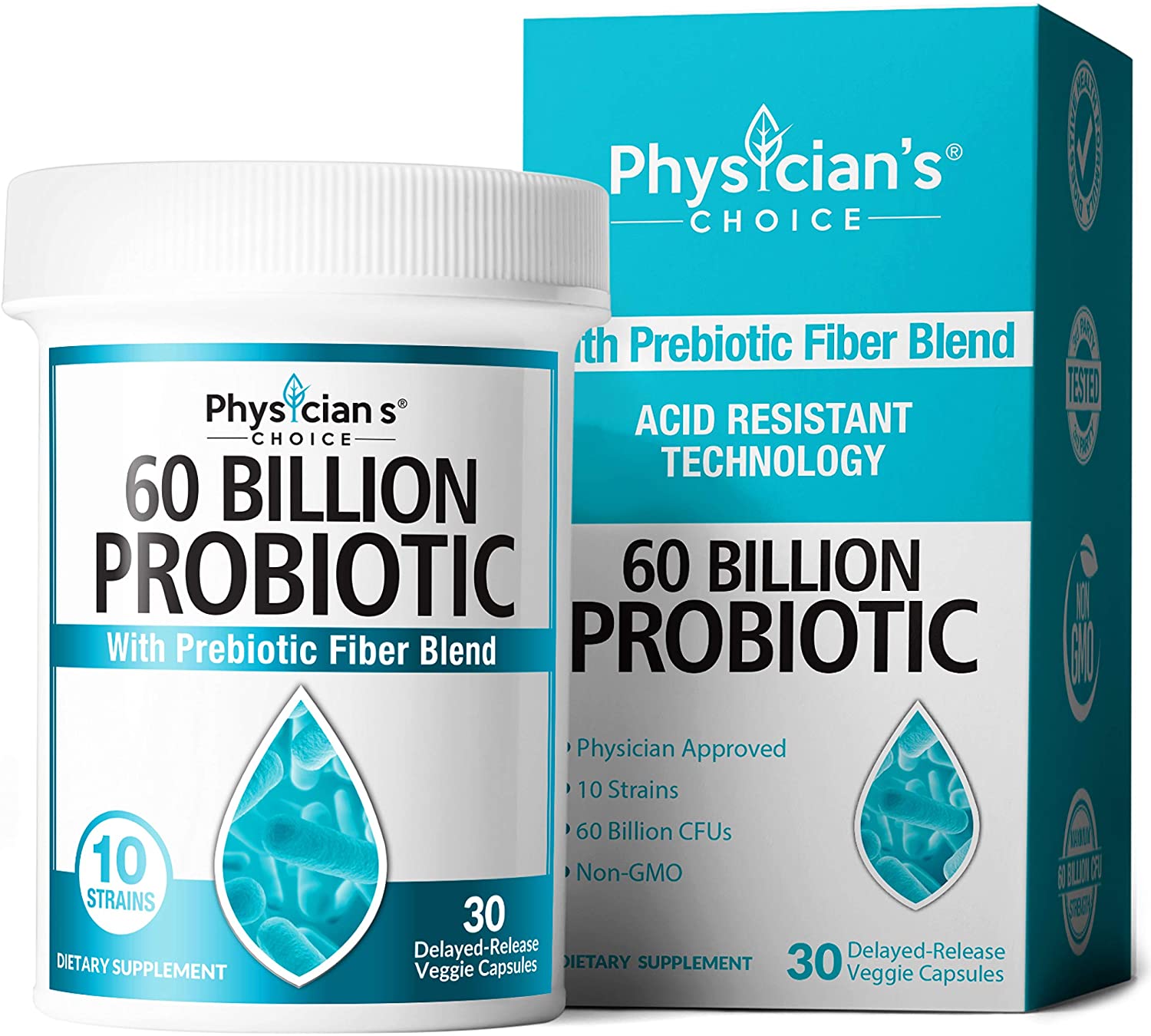 Physician's Choice Probiotics 60 Billion CFU - 30 Tablet