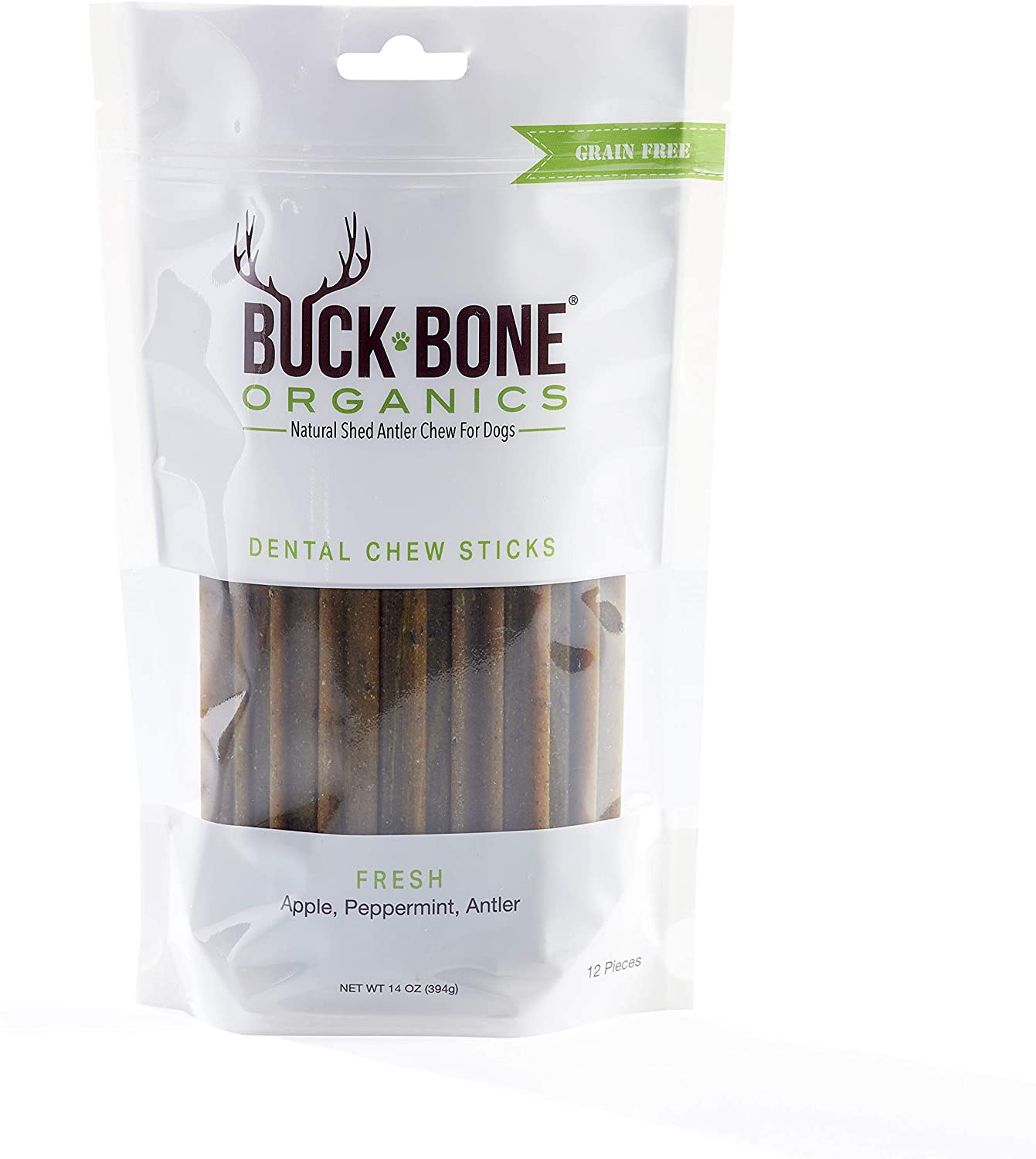 Buck Bone Organics Natural Dental Chew Pack-3