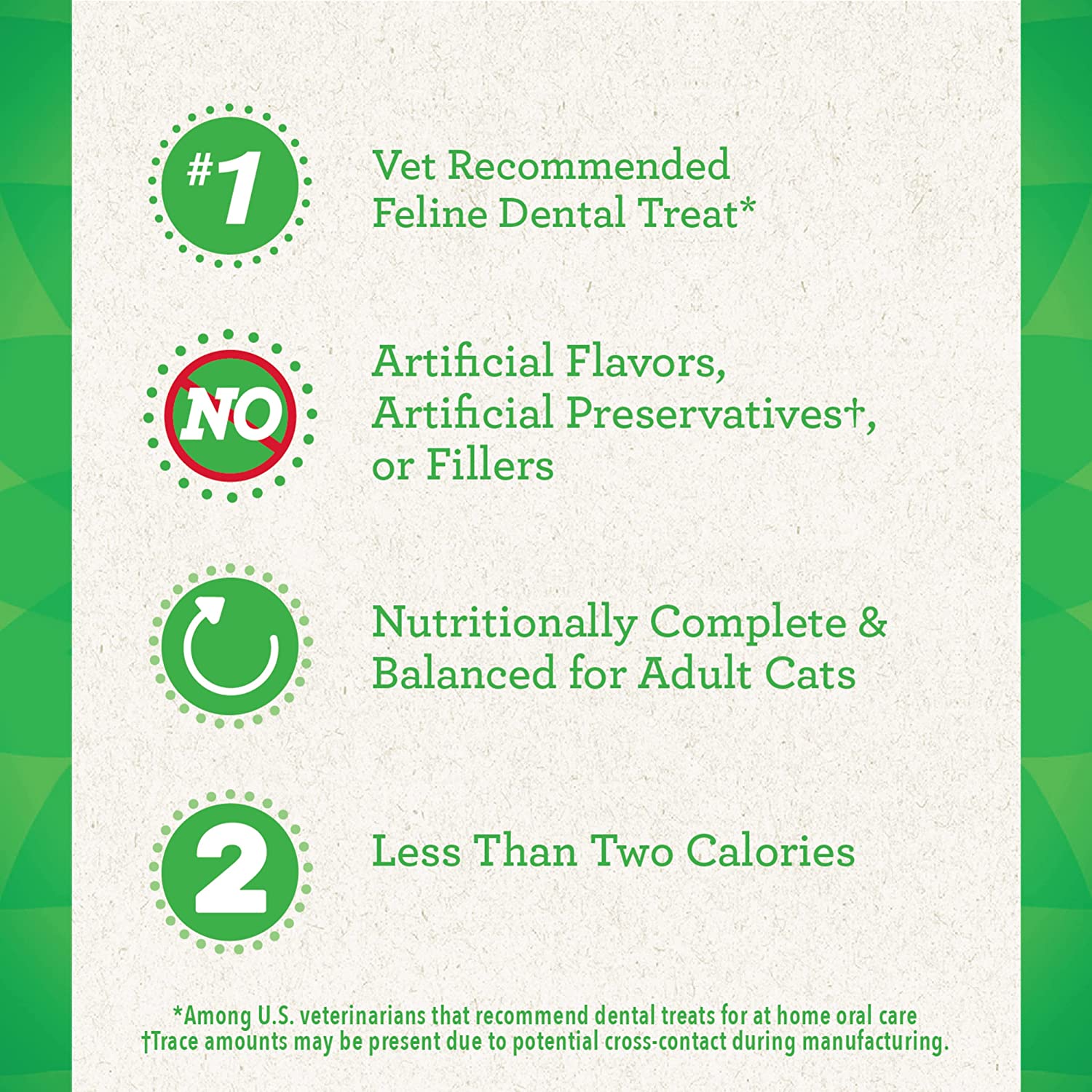 Greenies Feline Natural Dental Care Cat Treats - 4.6 Oz-1