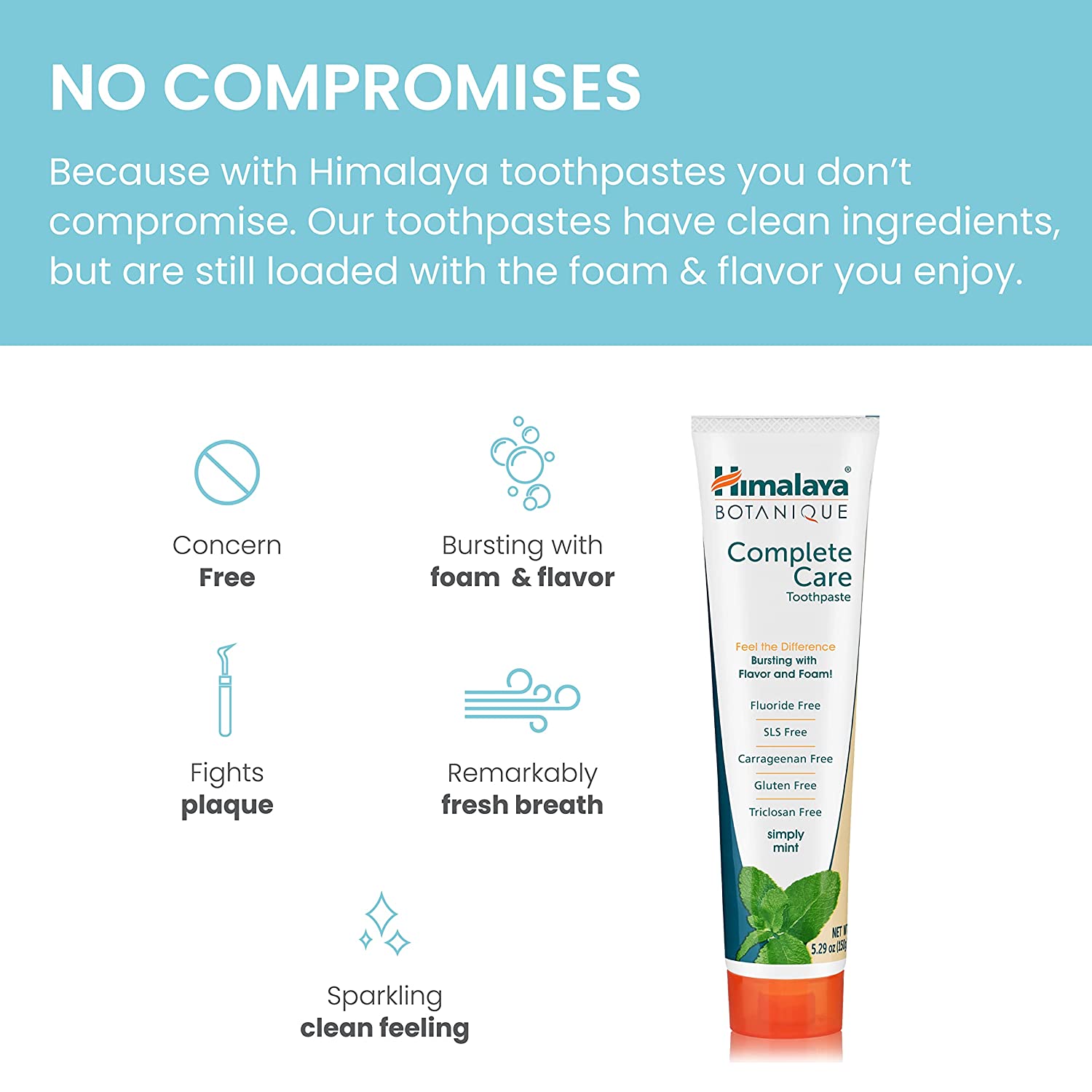Himalaya Botanique Complete Care Toothpaste - 150 g-1