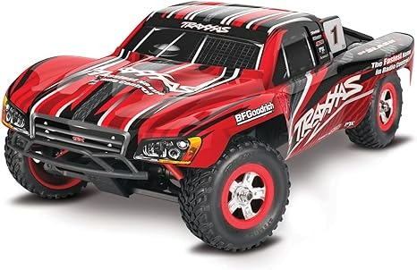 Traxxas 70054-8-RED - Slash 4x4 1/16 Pro 4WD Short-Course Truck - Red-0