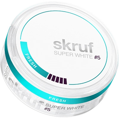Skruf Super White Fresh #5 - 1 Roll