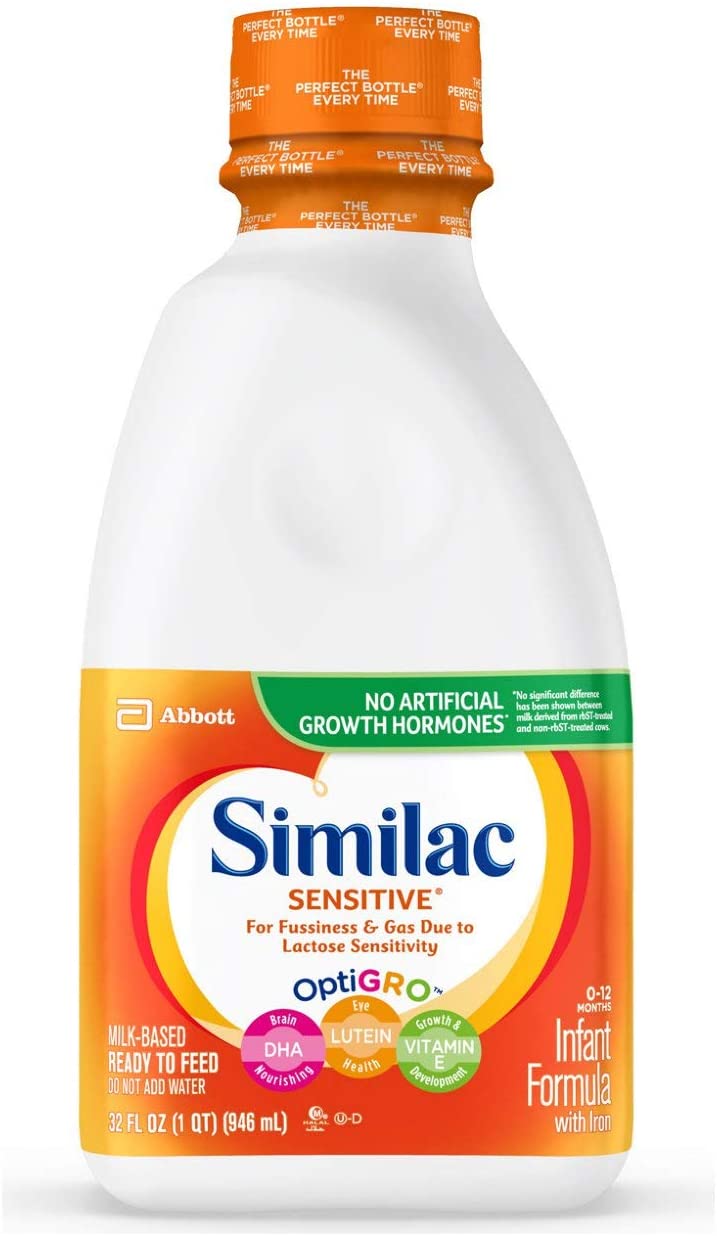 Similac Sensitive Infant Formula with Iron  6'lı Paket Paket - 946 ml