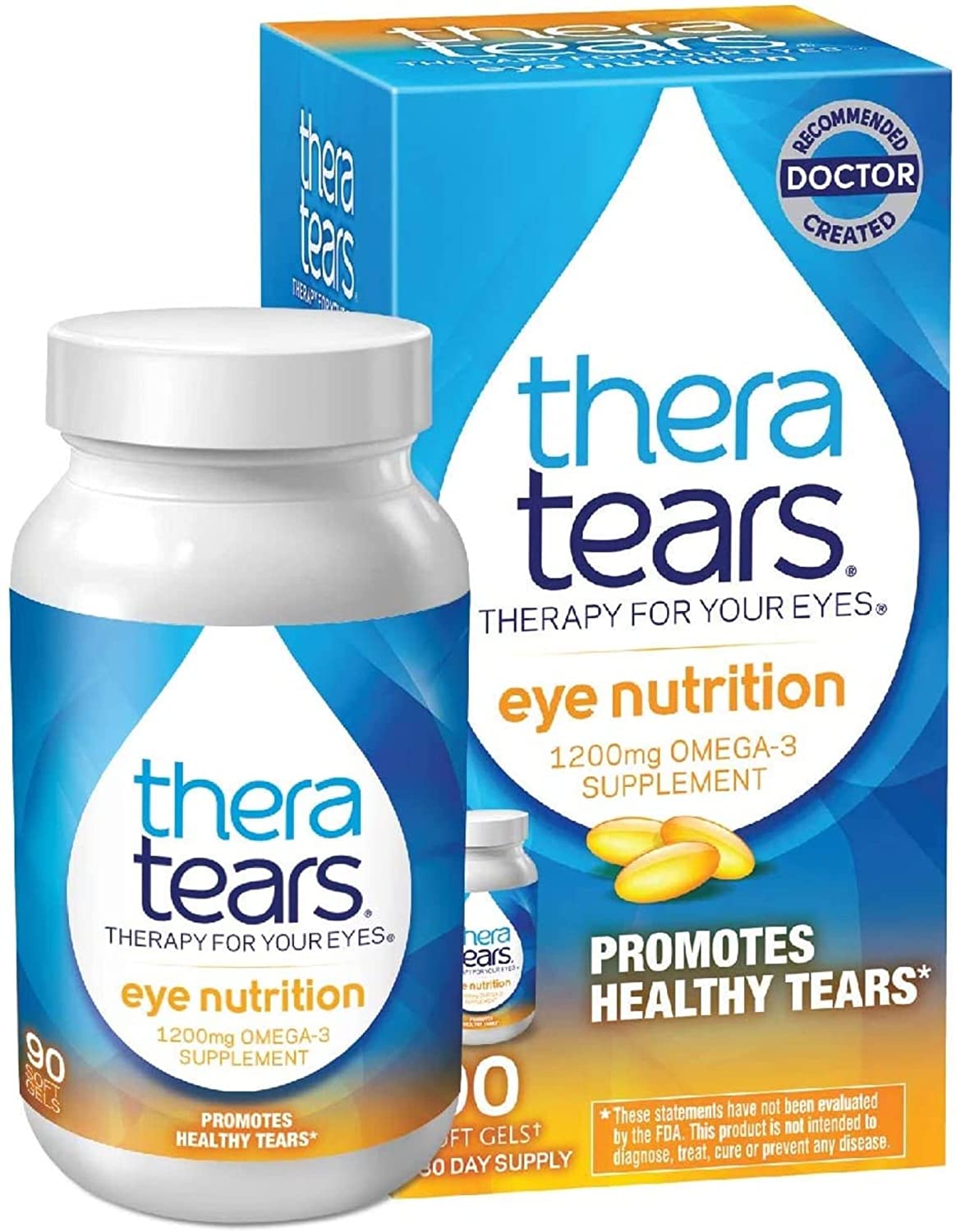 TheraTears Eye Nutrition Tablet - 90 Count-1