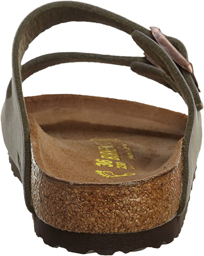 Birkenstock Unisex Arizona Stone Birkibuc Sandals-0