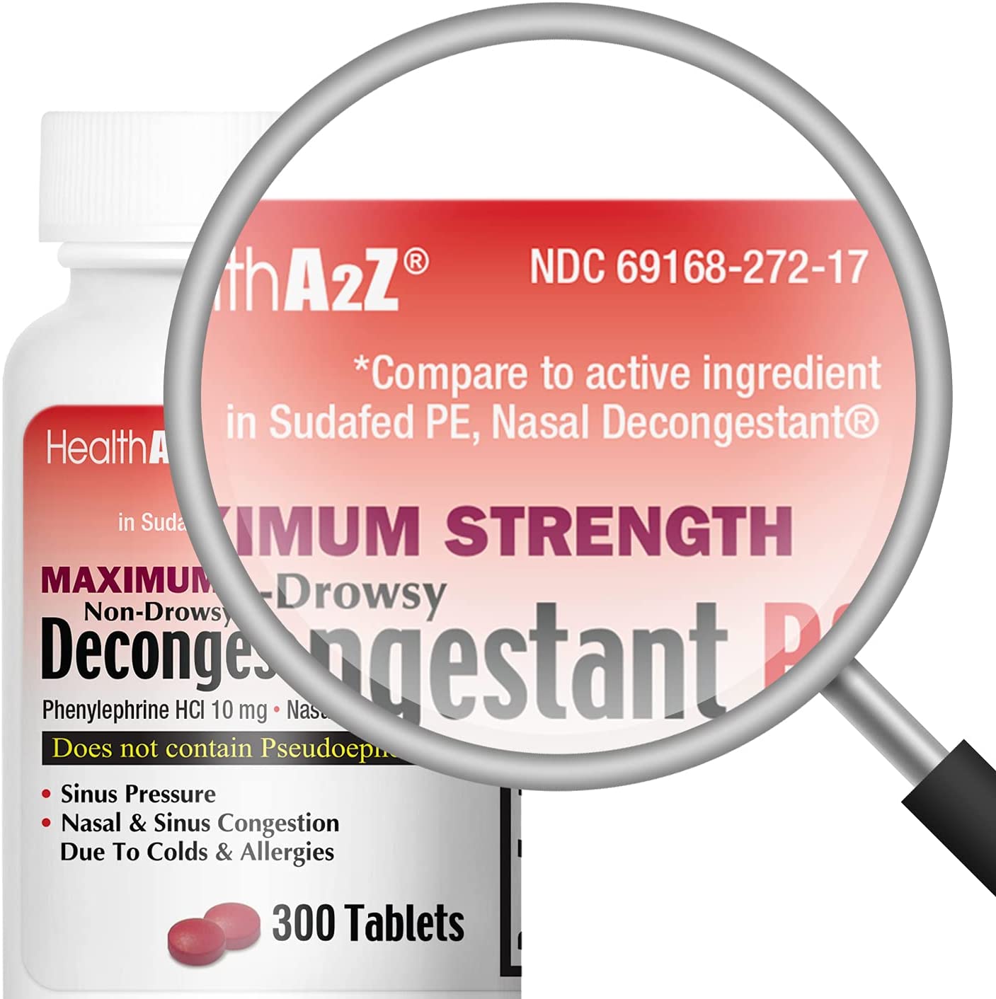 HealthA2Z Decongestan - 300 Tablet-3