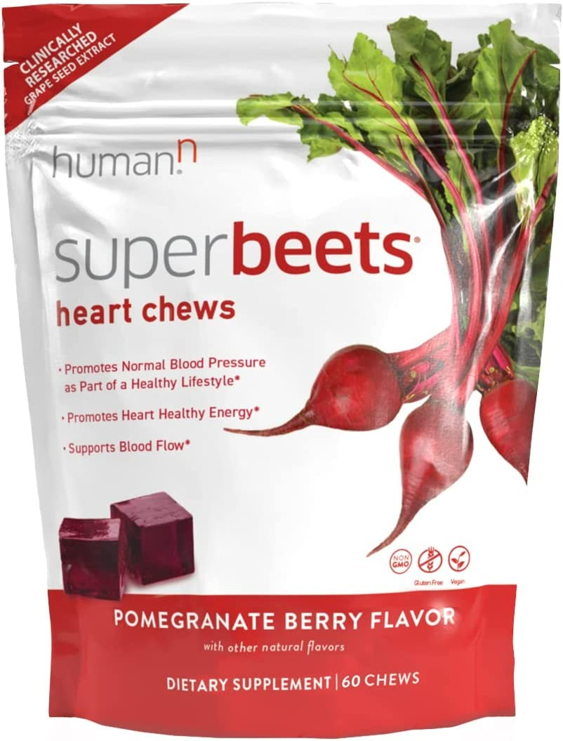 HumanN SuperBeets Heart Chews - 60 Count-0