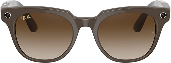 Ray-Ban Meteor Shiny Brown Brown Gradient-0