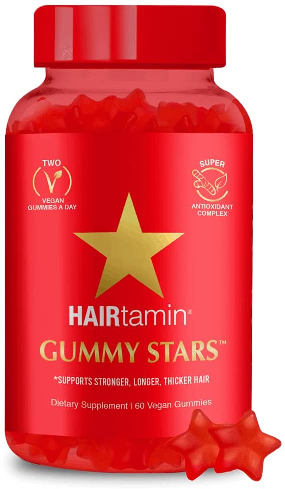 Hairtamin  Star Gummy Hair Vitamins - 60 Gummies-0