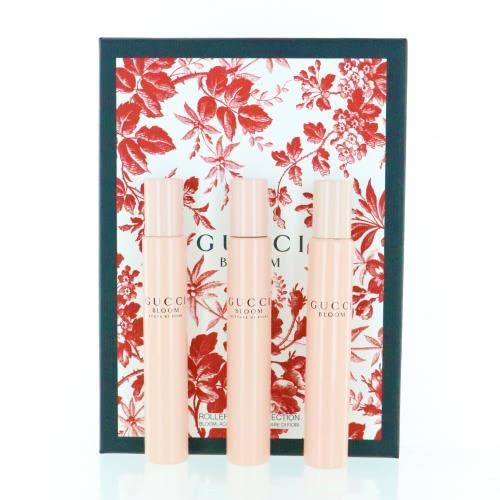 Gucci Bloom 3 Piece Rollerball Set for Women - 25 oz-0