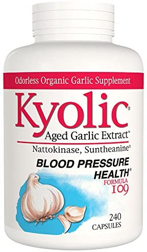 Kyolic Aged Garlic Extract Formula 109 Blood Pressure Health - 240 Tablet-0