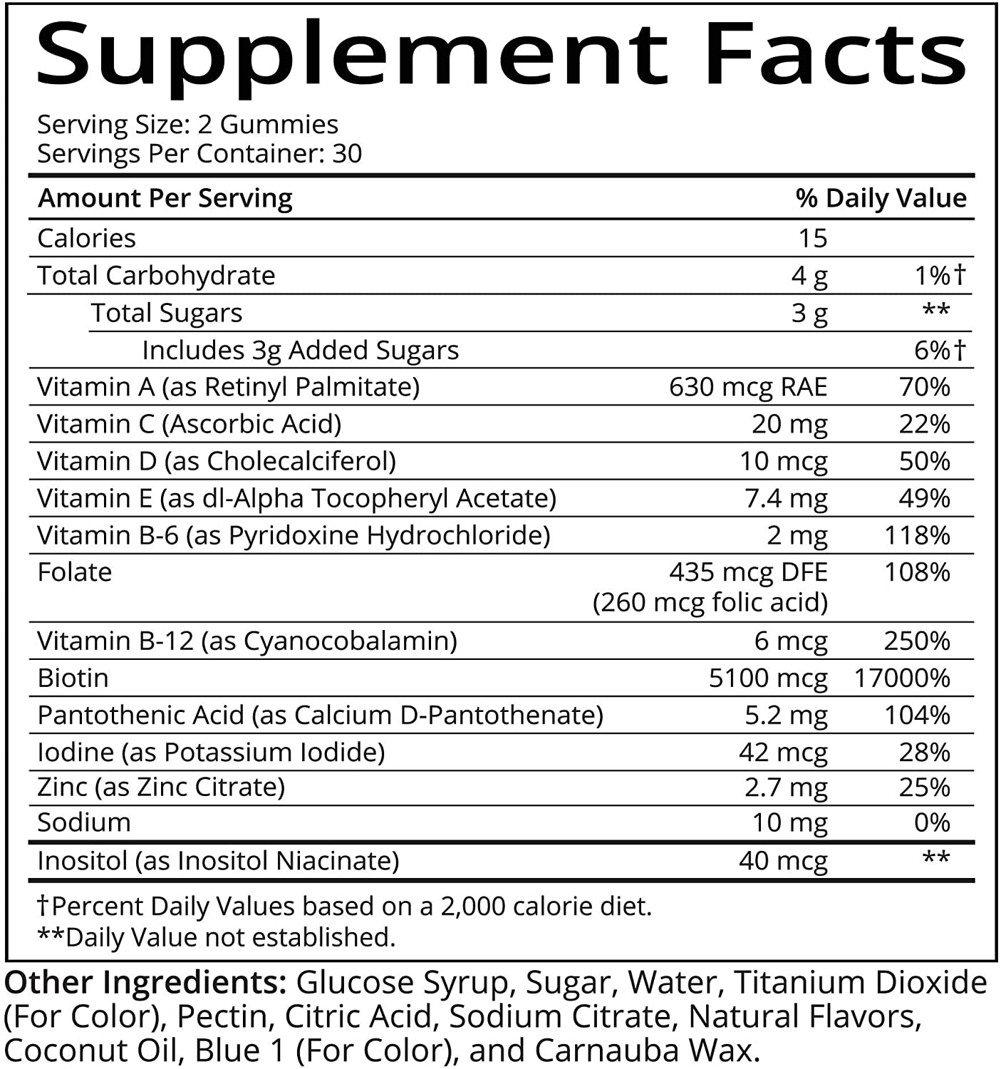 SugarBearHair Vitamins - 60 Tablet-0