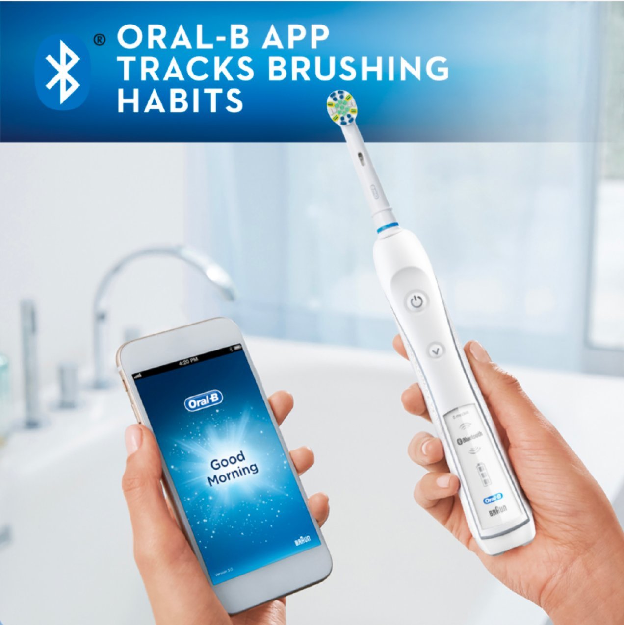Oral-B Pro 5000 Smartseries Power Rechargeable Electric Toothbrush-0