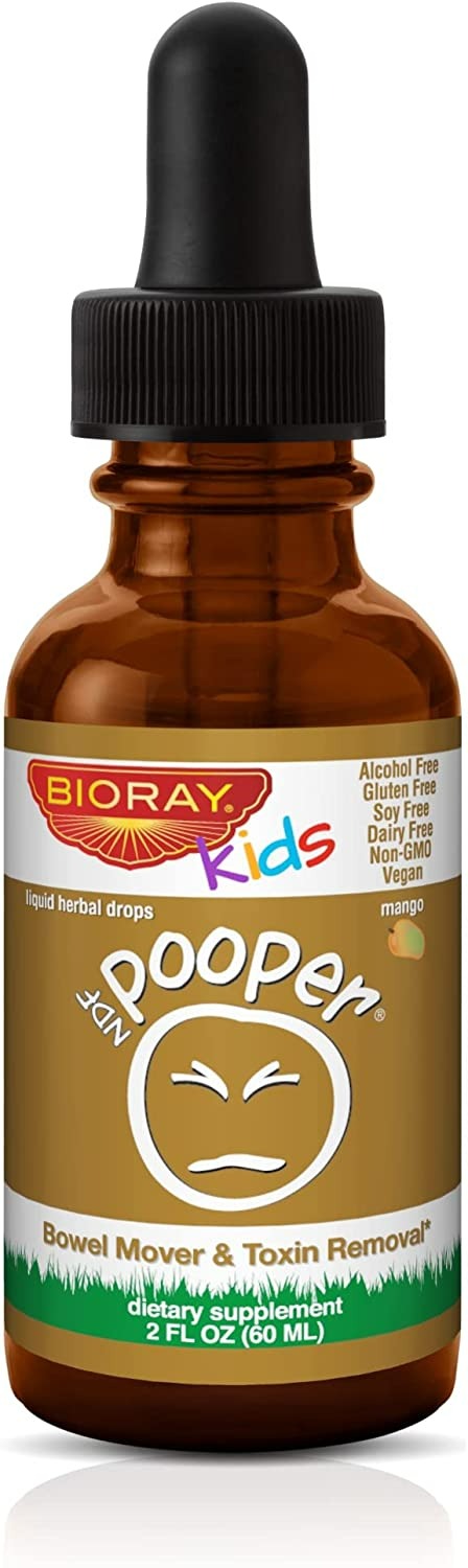 Bioray Kids NDF Pooper - Mango - 2 Fl Oz
