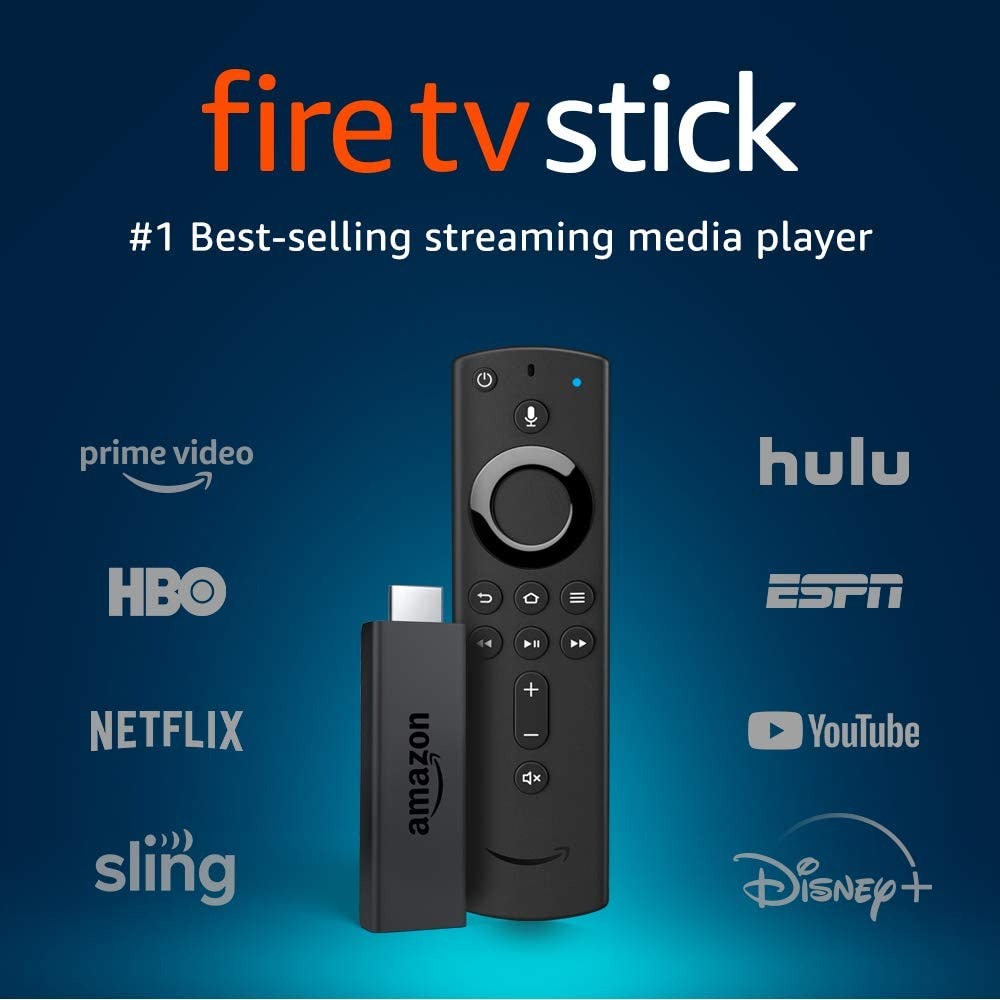 Fire TV Stick streaming media player with Alexa