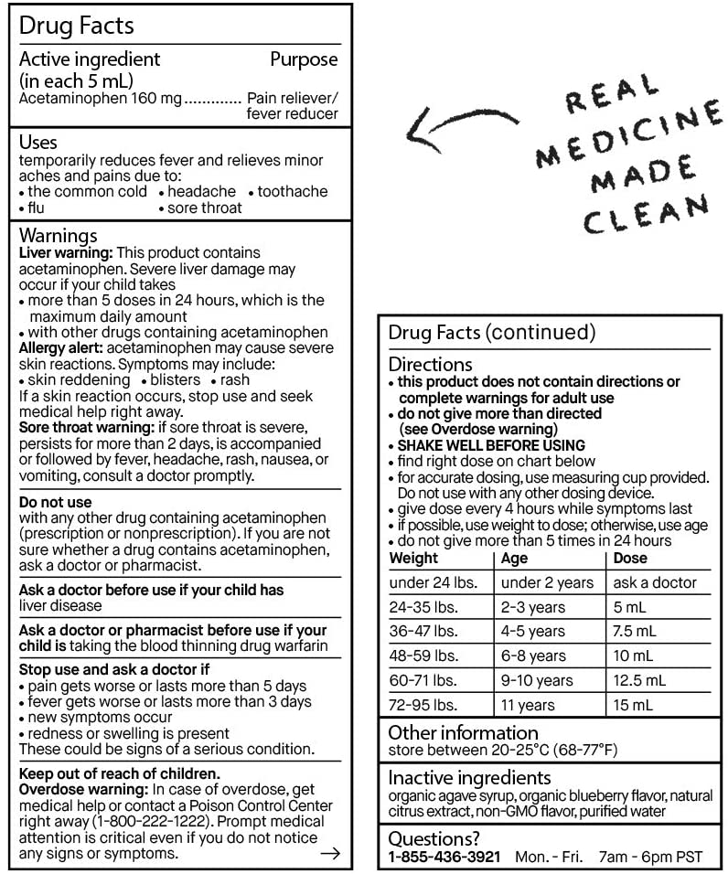 Genexa Children's Acetaminophen - 118 ml-3