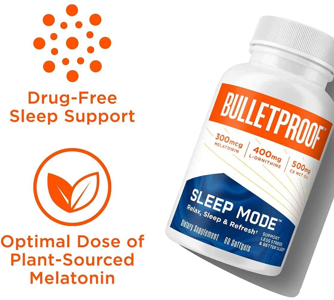 Bulletproof Sleep Mode Softgels - 60 Count-2