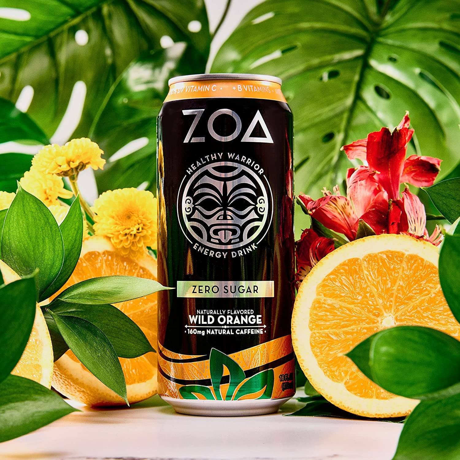 Zoa Energy Drink Wild Orange - 12 Pack-2