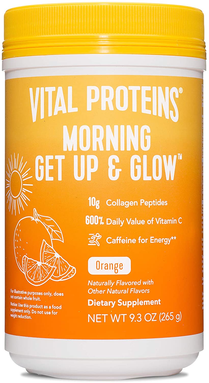 Vital Proteins Morning Get Up and Glow Collagen Powder - 9.3 oz-0