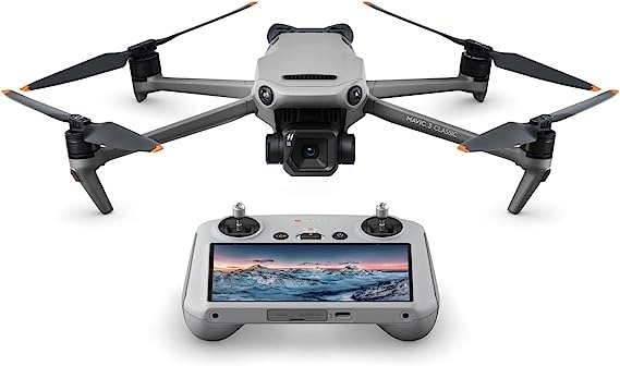 DJI Mavic 3 Classic (DJI RC), Drone with 4/3 CMOS Hasselblad Camera for Professionals