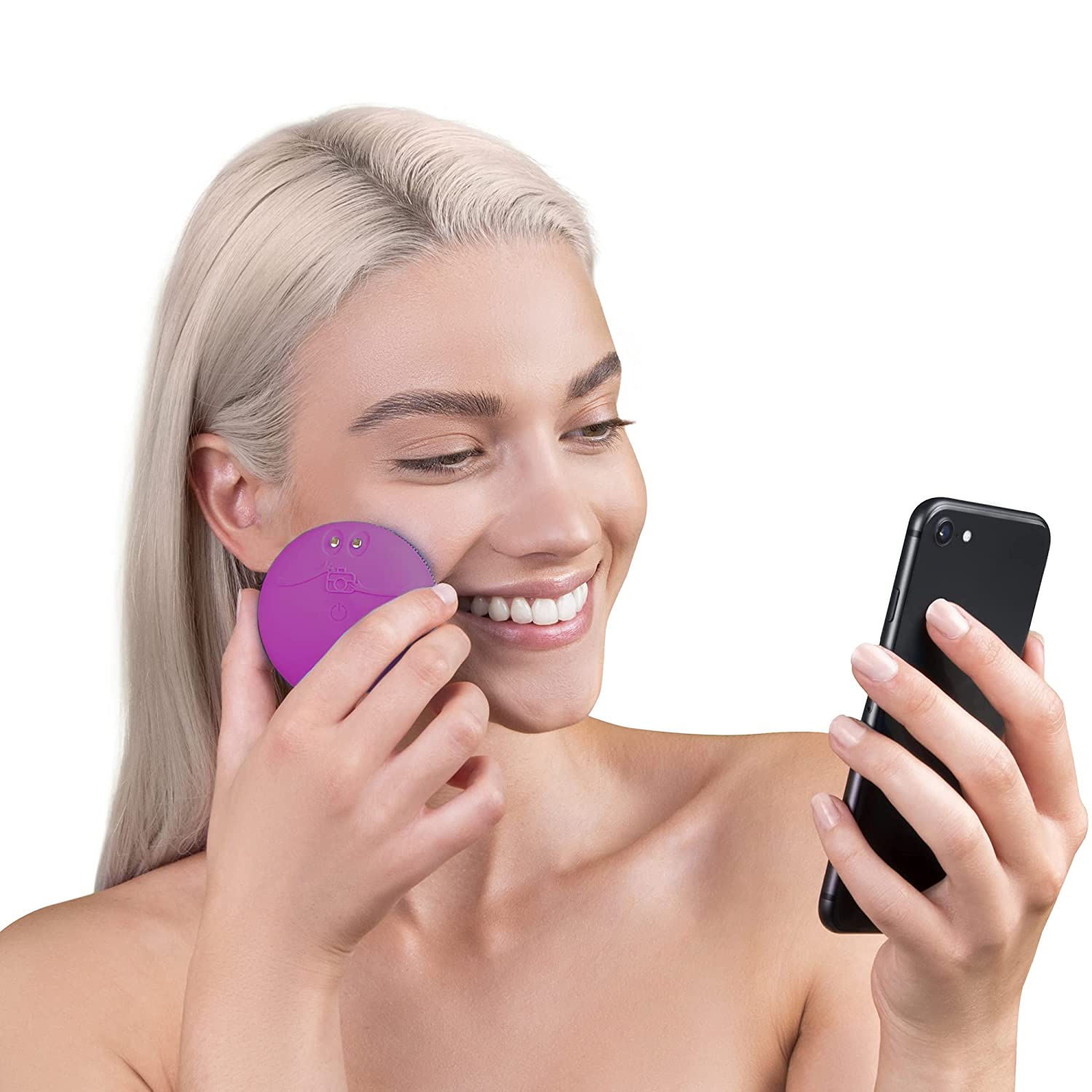 Foreo LUNA Smart Facial Cleansing Brush and Skin Analyzer-1