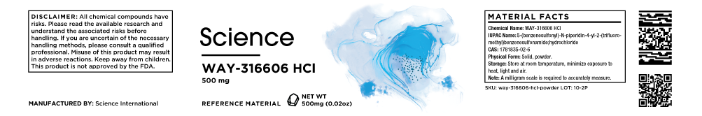 Science WAY-316606 HCl Powder - 500mg-1