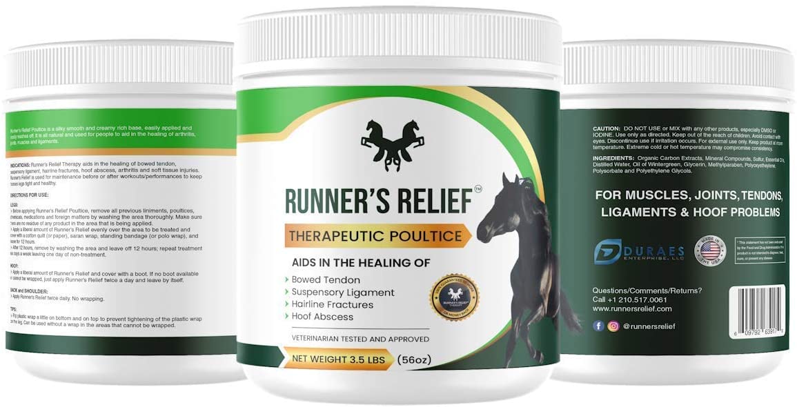 Runner's Relief Therapeutic Poultice - 56 oz-3