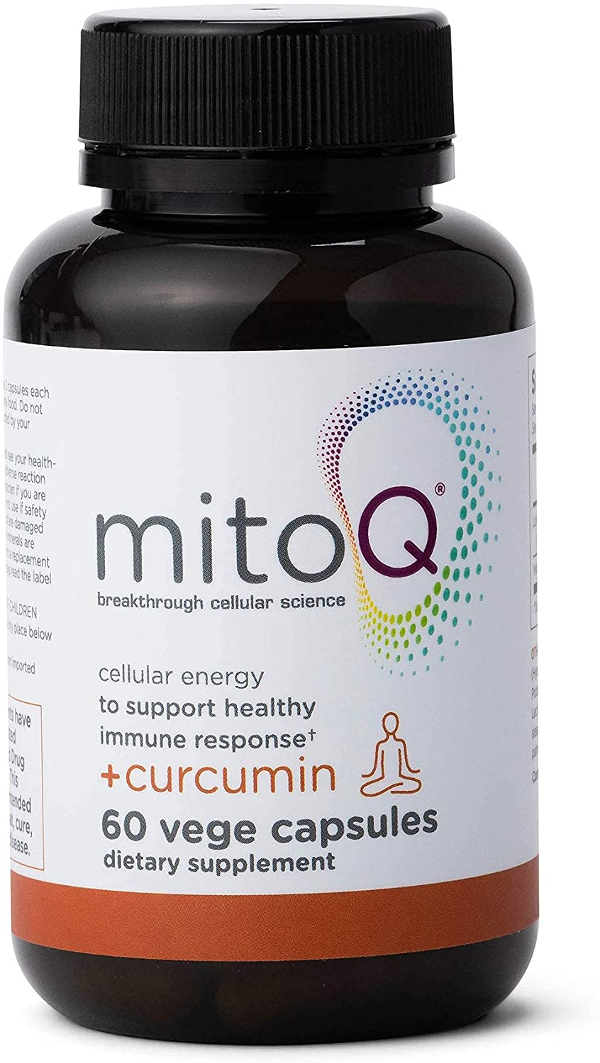 MitoQ Curcumin CoQ10 Antioxidant Supplement - 60 Tablet