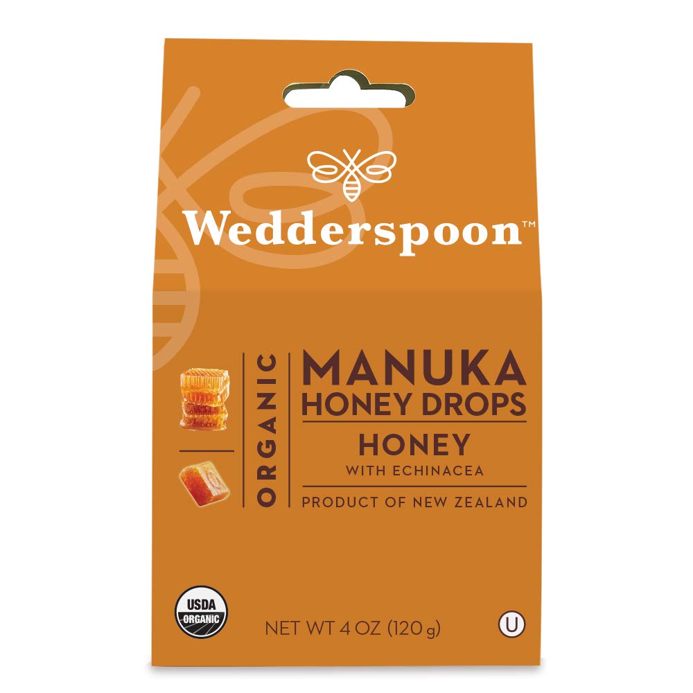 Wedderspoon Organic Manuka Honey Drops - 120 g-1