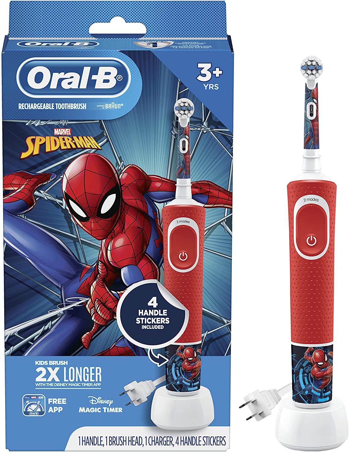 Oral-B Kids Electric Toothbrush Spiderman-4