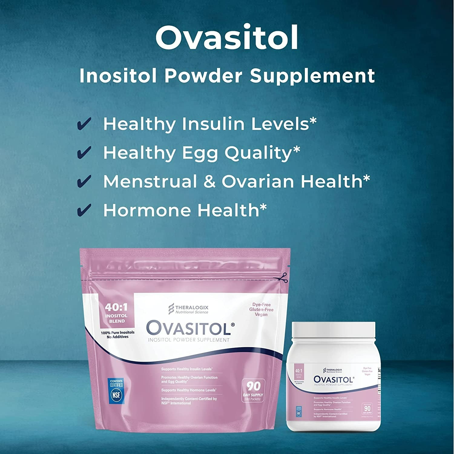 Theralogix Ovasitol Inositol Powder - 90 Günlük-1