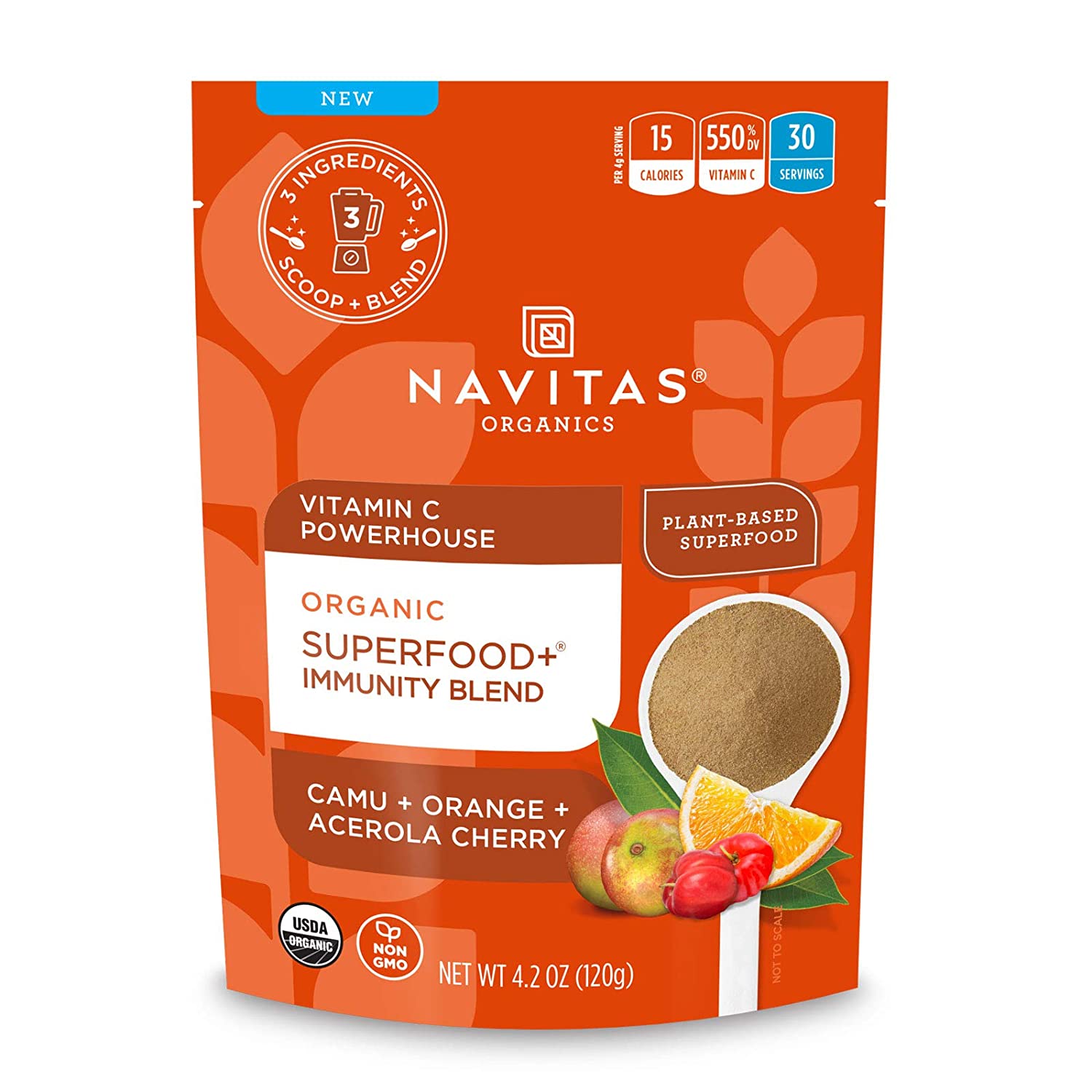 Navitas Organics Organic Superfood Immunity Blend - 120 g-0