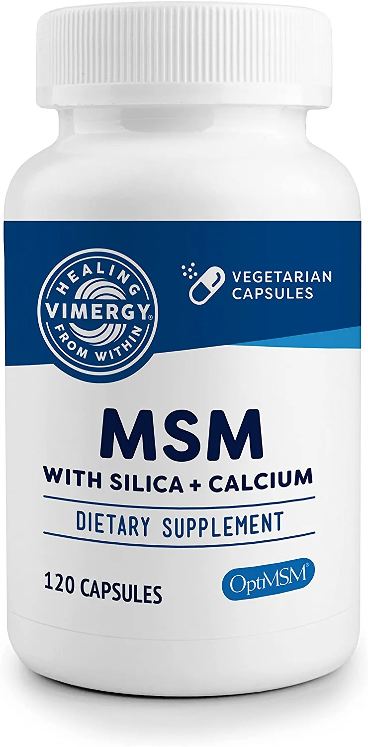 Vimergy MSM with Silica + Calcium Capsules