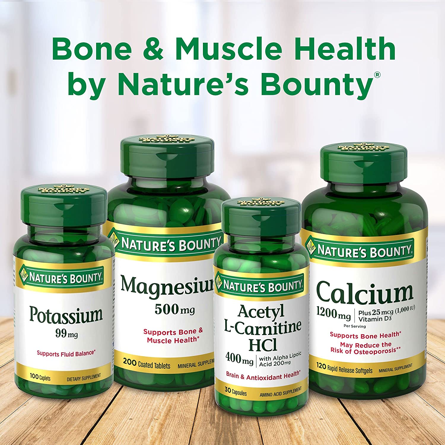 Nature’s Bounty Magnesium 500 mg - 200 Tablet-1