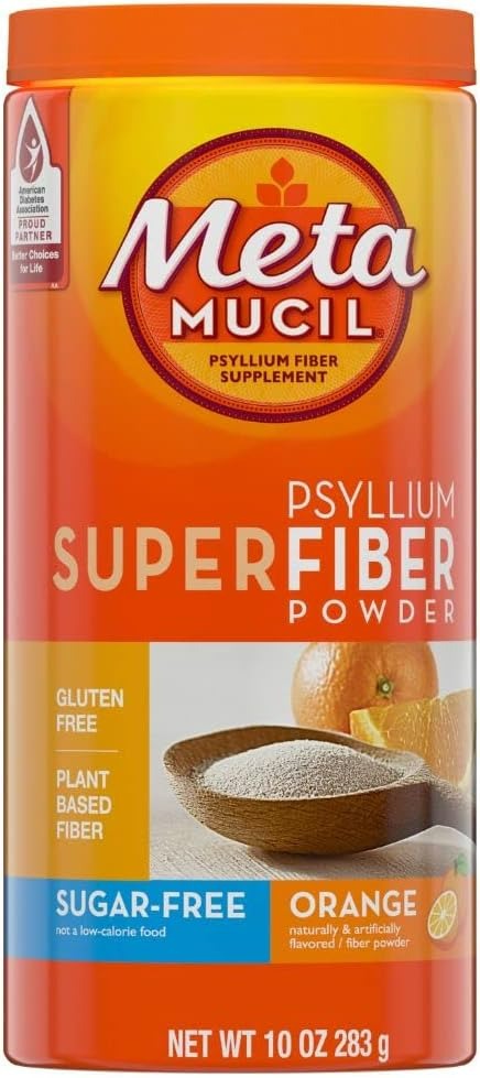 Metamucil Psyllium Sugar-Free Super Fiber Powder - 10 Oz-0