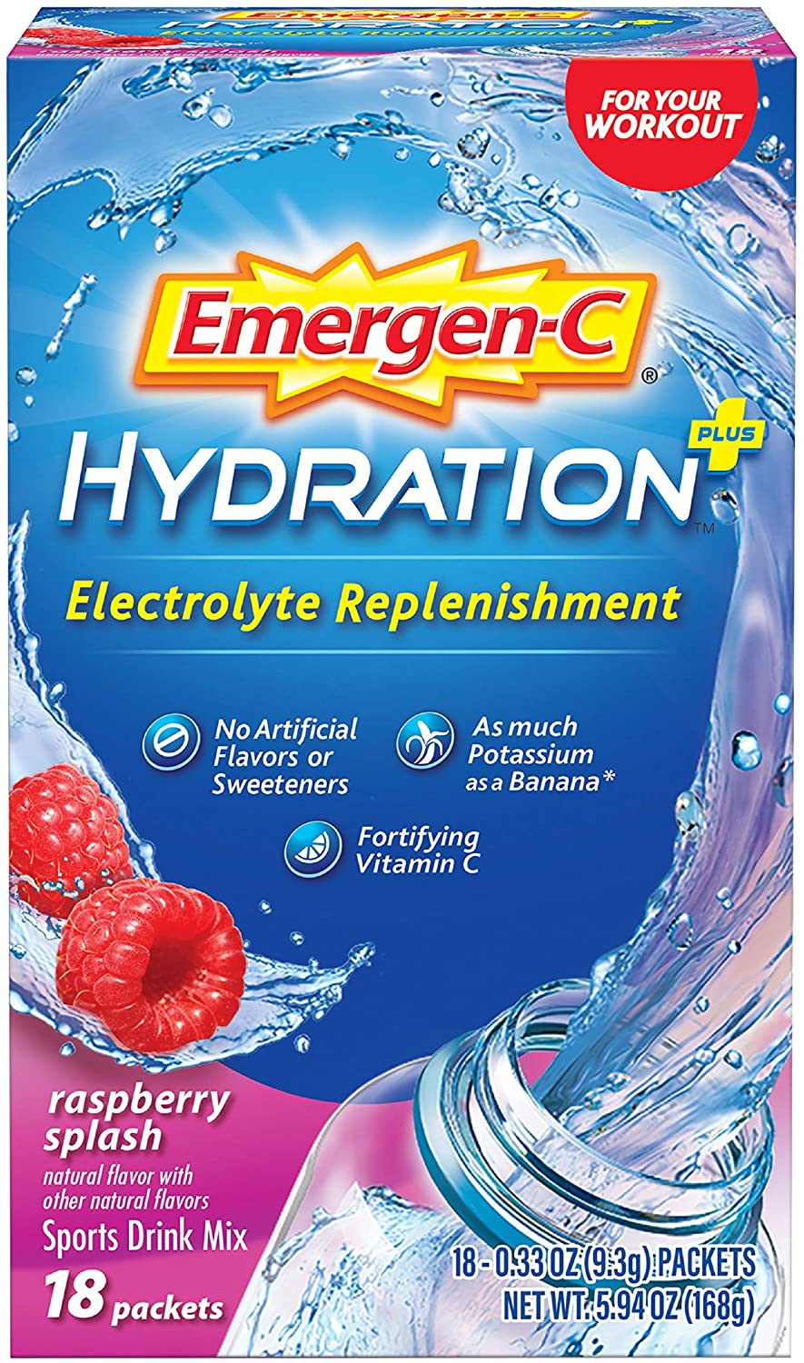 Emergen-C Hydration Sports Drink Mix - 18 Paket-4