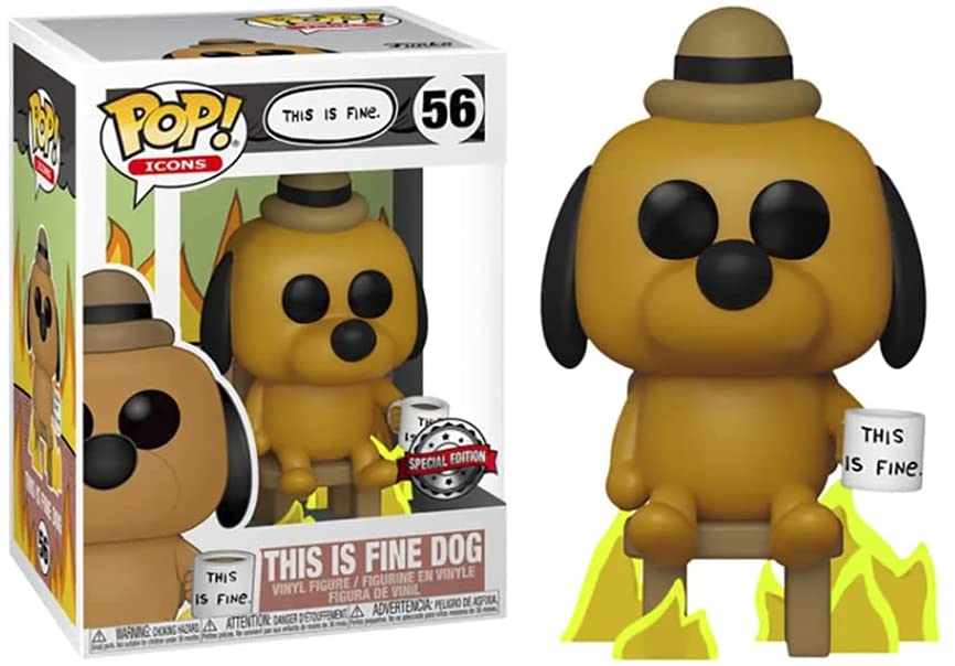 Funko Pop! This is Fine Dog Vinyl Figure -2