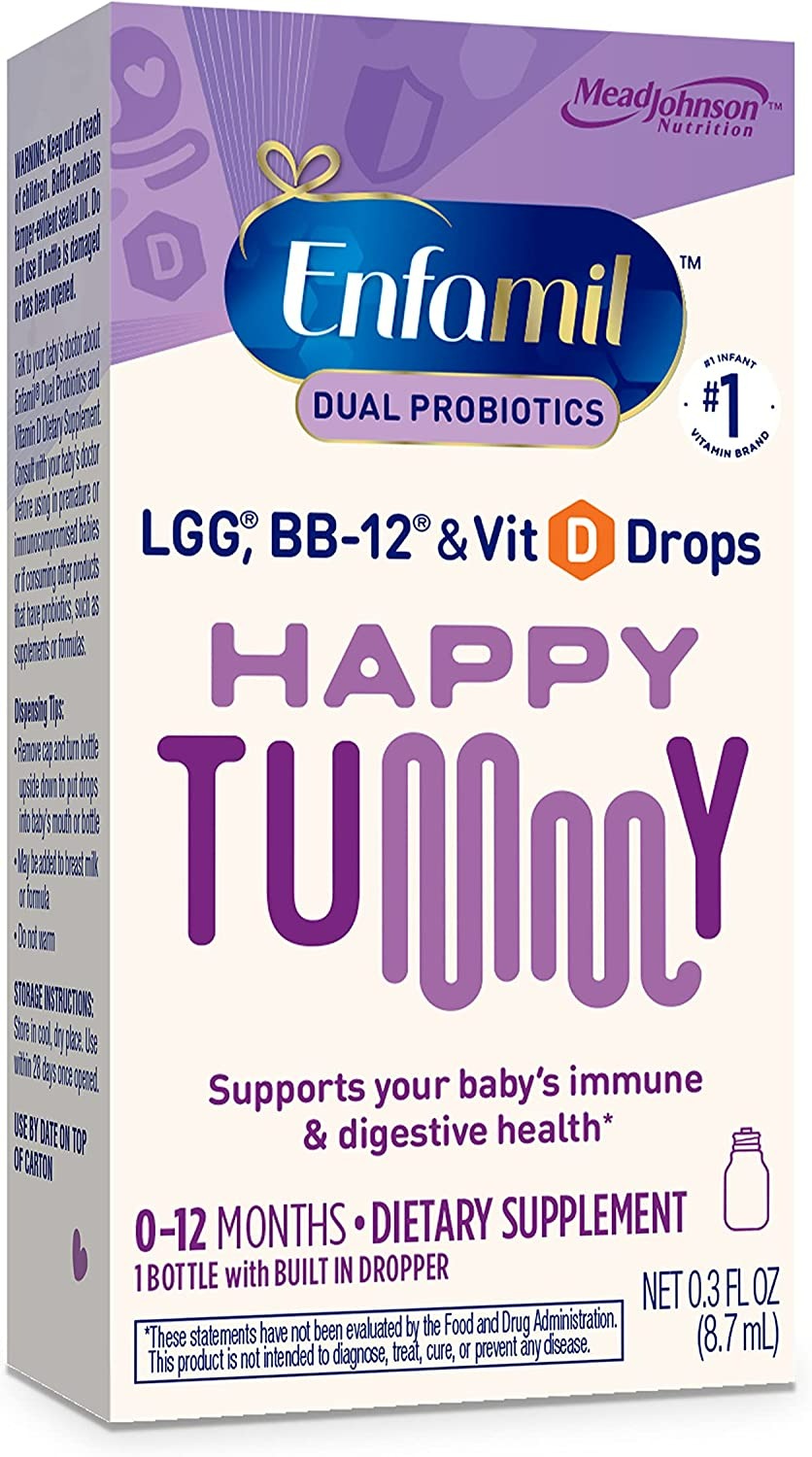 Enfamil Breastfed Infant Probiotics & Vitamin D Dual Probiotics - 8.7 Ml-0