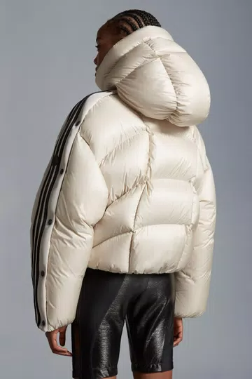 Moncler X Adidas Originals Fusine Short Down Jacket - White-1
