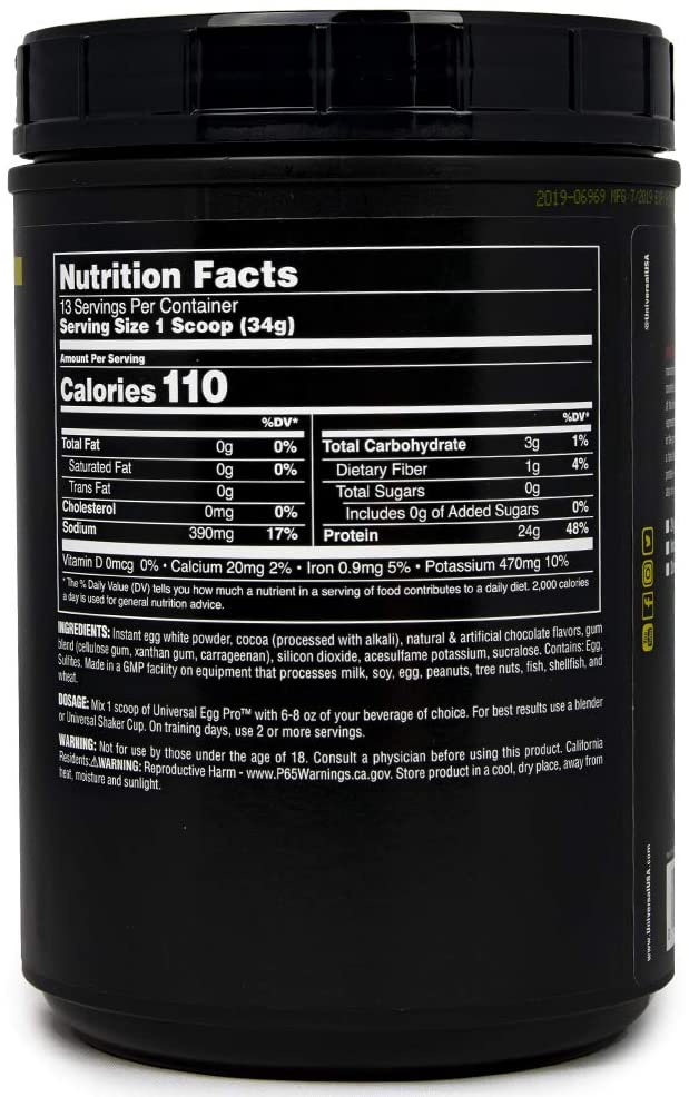 Universal Nutrition Egg Pro Powder - 454 g-1