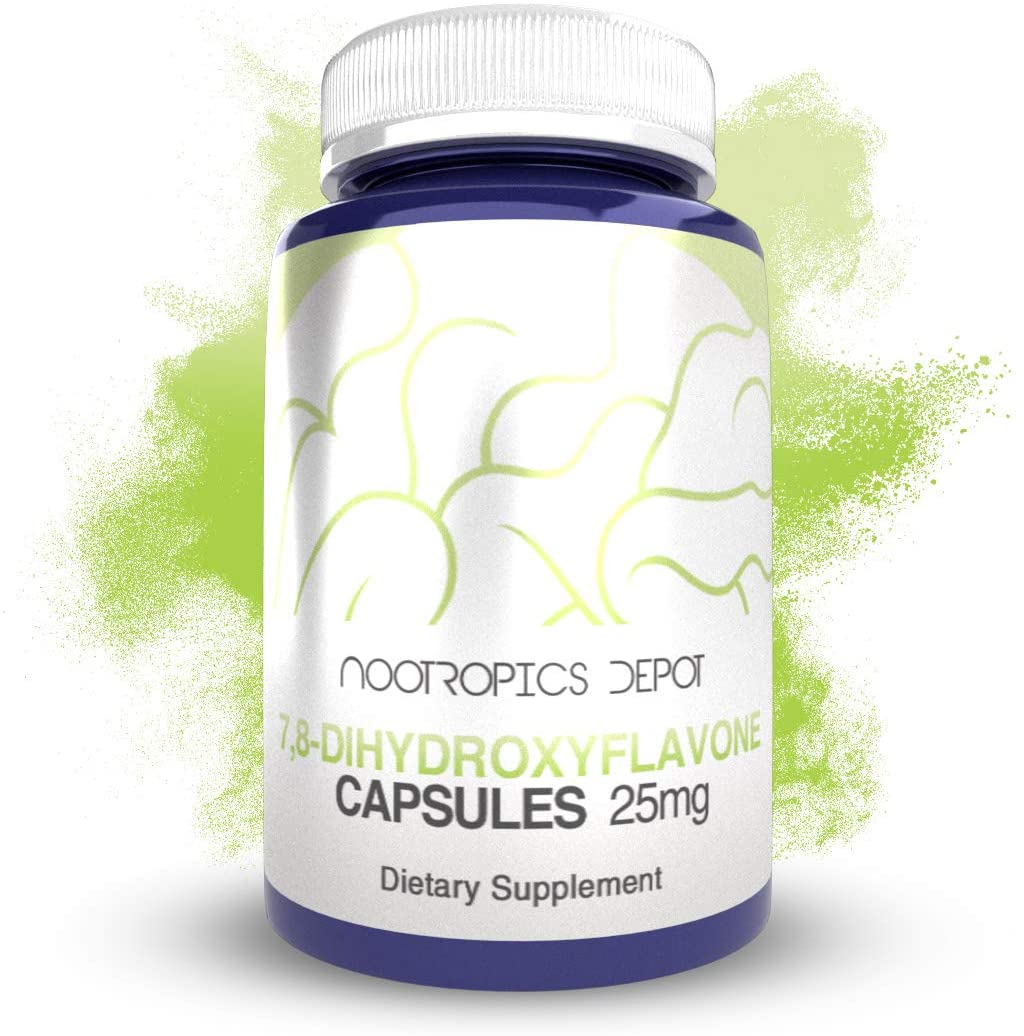 Nootropics Depot 7,8-Dihydroxyflavone Capsules 25mg - 60 Tablet